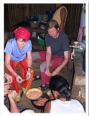 Bluefields Nicaragua Cooking in Ramacay